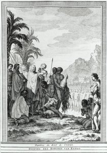 O batismo do rei do Congo